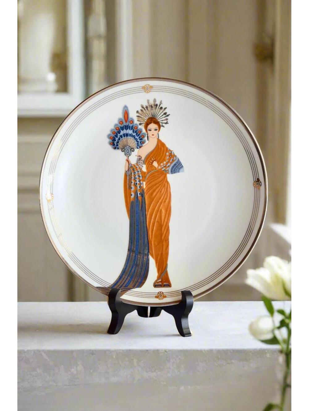 Erté "Athena" Limited Edition Plate